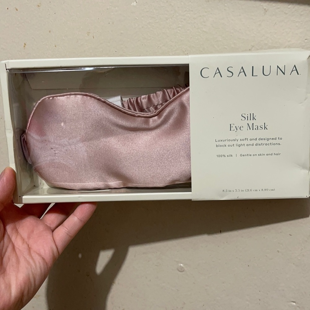 Casa Luna Silk Eye Mask